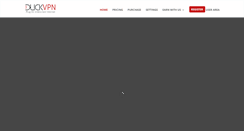 Desktop Screenshot of duckvpn.com